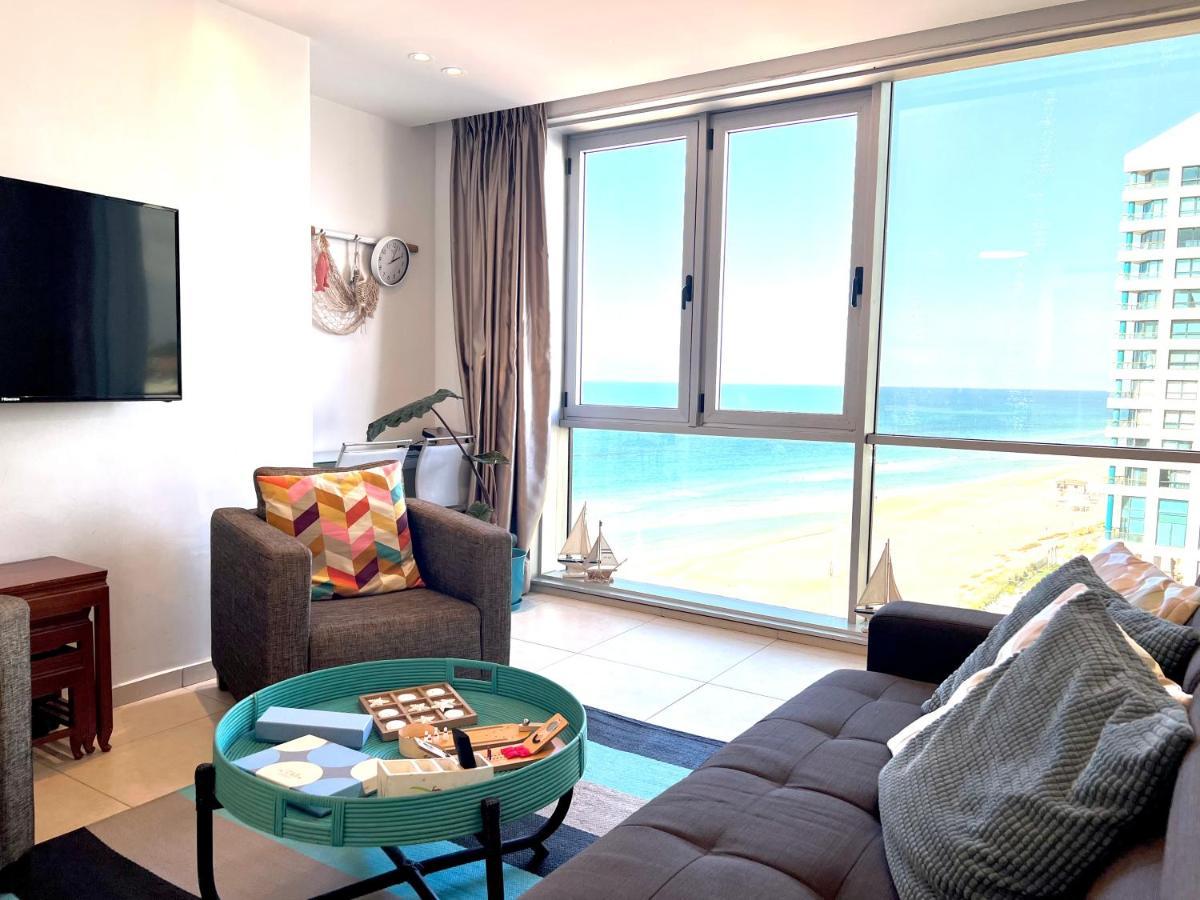 Beach Apartment- Breathtaking Views With Bomb Shelter Herzliya Exterior foto